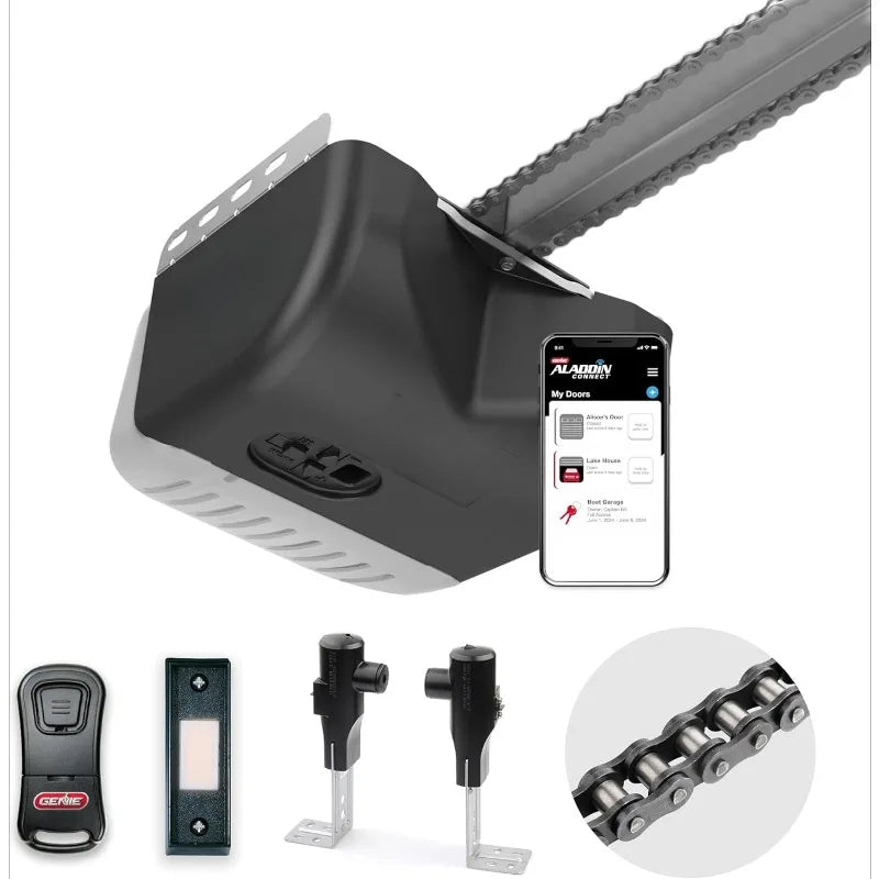 Chain Drive 500 Garage Door Opener With WiFi - Model 1135VM