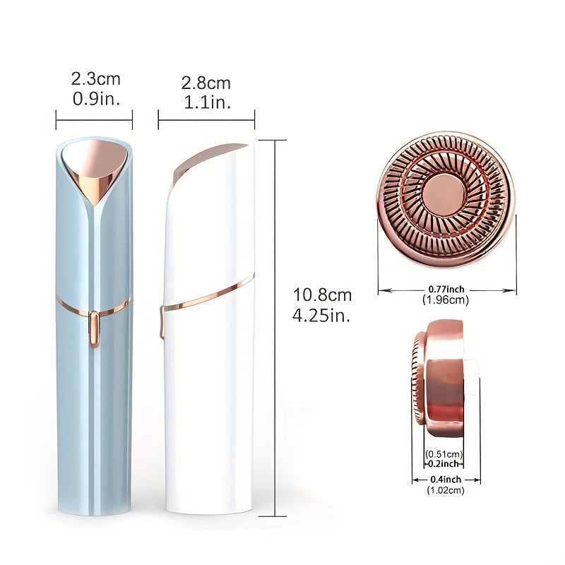 Conduroma Women's Epilator - - Facial Hair Remover & Full Face Epilator with Cable, - Cordless Operation, Design & Lithium-Ion for Home & Travel - Permanent Hair, Sensitive Beige Safe,, - Epilator for Face, Chin, Lips, Bikini