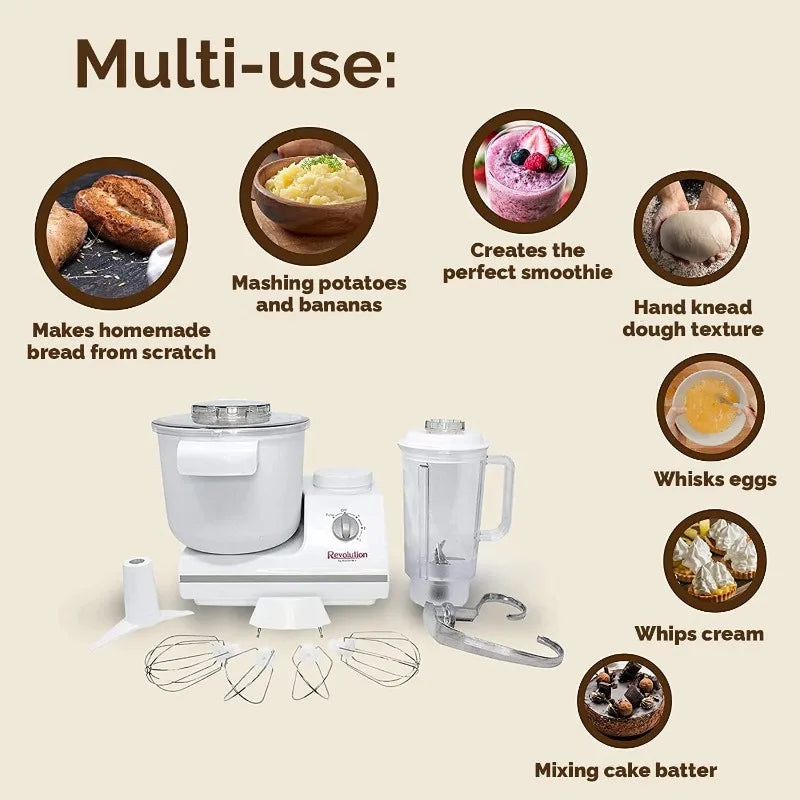 Complete Bread Mixer Machine with  Hook -Bread Kneader and Dough Maker - Kneading Machine Mixers