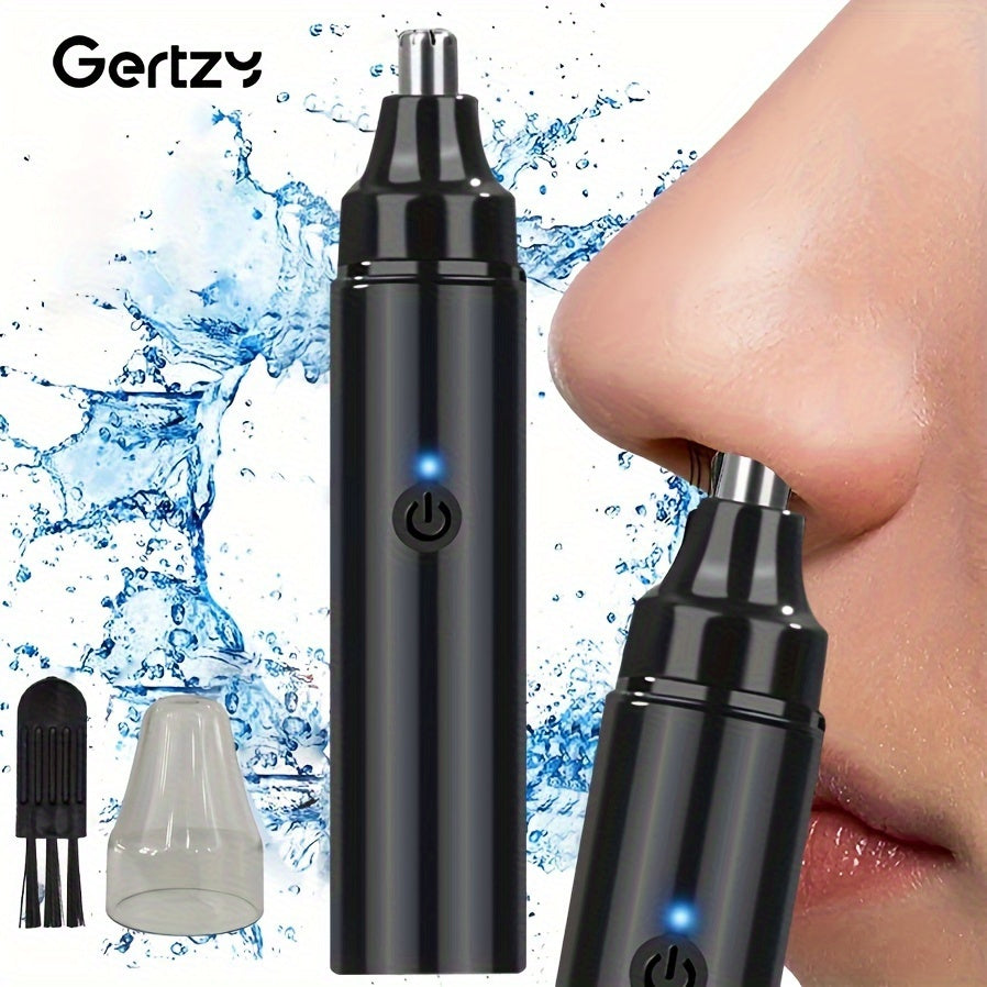 GERTZY Ear And Nose Hair Trimmer for Men Rechargeable - USB Electric Nose Hair Trimmer for Women - Painless Eyebrow Facial Hair Removal Nose Clipper, Father's Day Gift