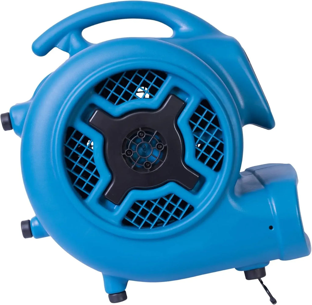 P-830 Pro 1 HP 3600 CFM Centrifugal Air Mover, Carpet Dryer, Floor Fan, Blower,