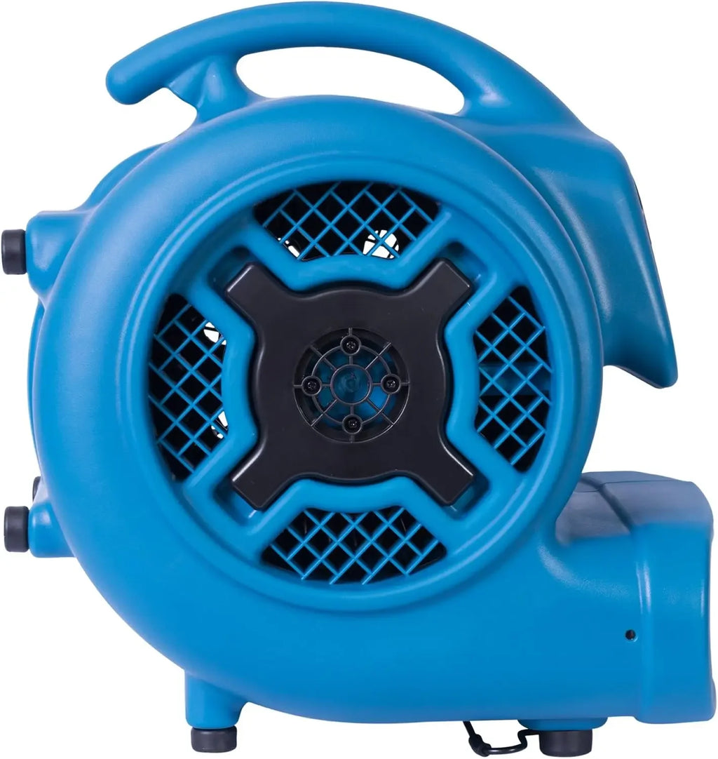 P-830 Pro 1 HP 3600 CFM Centrifugal Air Mover, Carpet Dryer, Floor Fan, Blower,