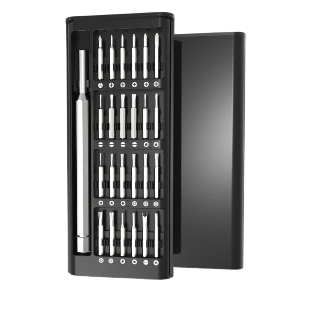 24 Pieces Precision Magnetic Key Tool Game Kit + Aluminum Alloy Pen with Black Organizer Box