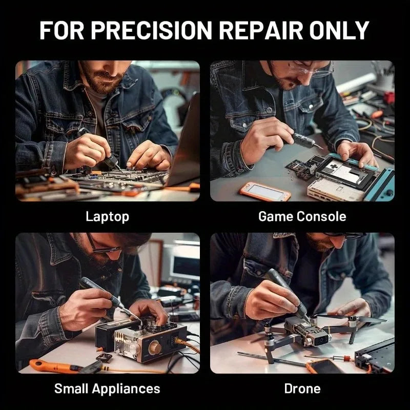 VMAN TOOLS 180 in 1 Household Craft Mobile Cell Phone Repair Magnetic Mini Precision Screwdriver Bit Set