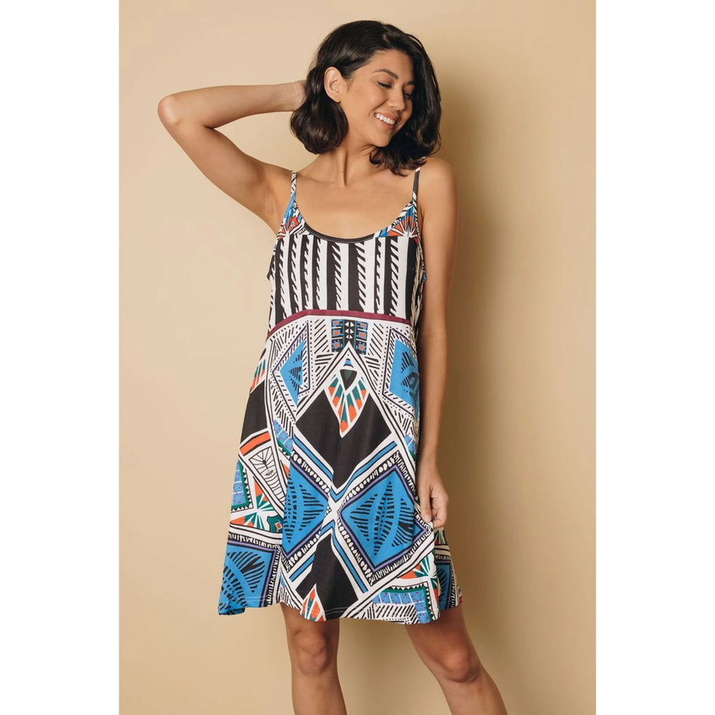 TD Breakeven Boho Dress Elegent Trendy Floral Short Dress for Women Free Size Empire Waistline Spandex Material Tassel for Day