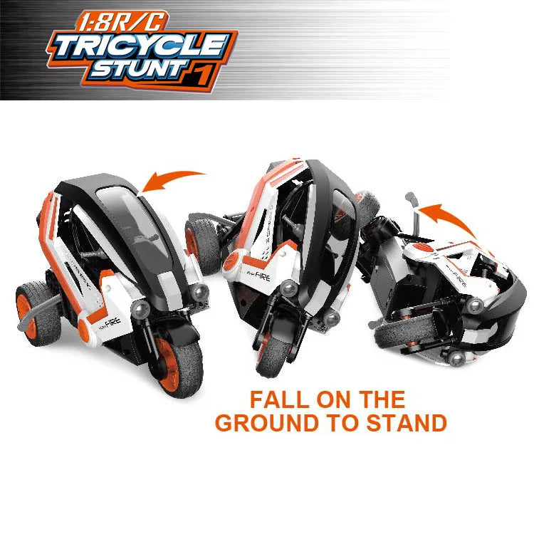 1:8 Remote Control Stunt Car Remote Control Motorcycle Children's Electric Toy Car High - Speed Drift Car