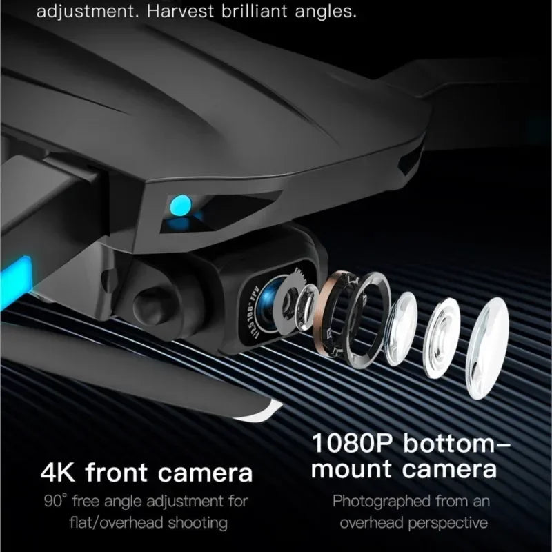 JHD N300 PRO Drone GPS 4K Professional With Camera 5G WIFI FPV Brushless RC Dron Quadcopter Obstacle Avoidance Kids Gifts Toys