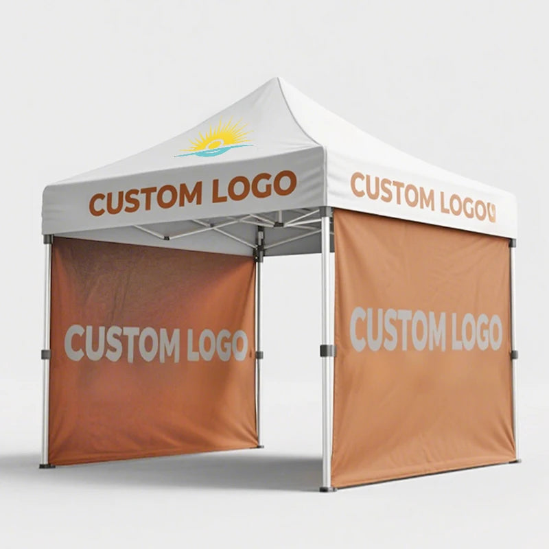 Sunshine Sourced High Quality Custom Trade Show Outdoor Pop up Advertising Event Tents Canopy with Free Promotional Design