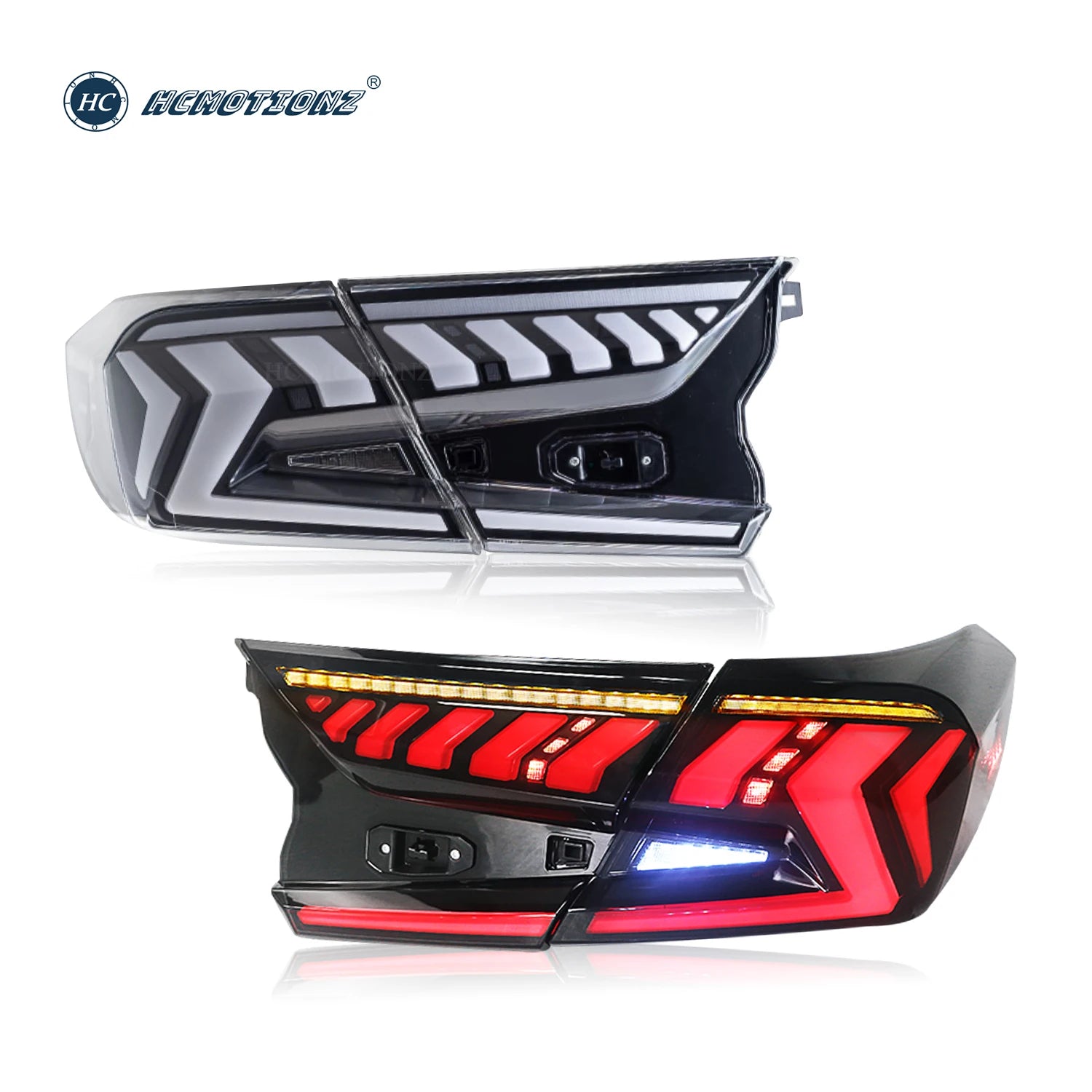 HCMOTIONZ Support for US shipments Rear Lamps Accessories Auto Back Lights 2018-2022 LED Tail Lights for Honda Accord