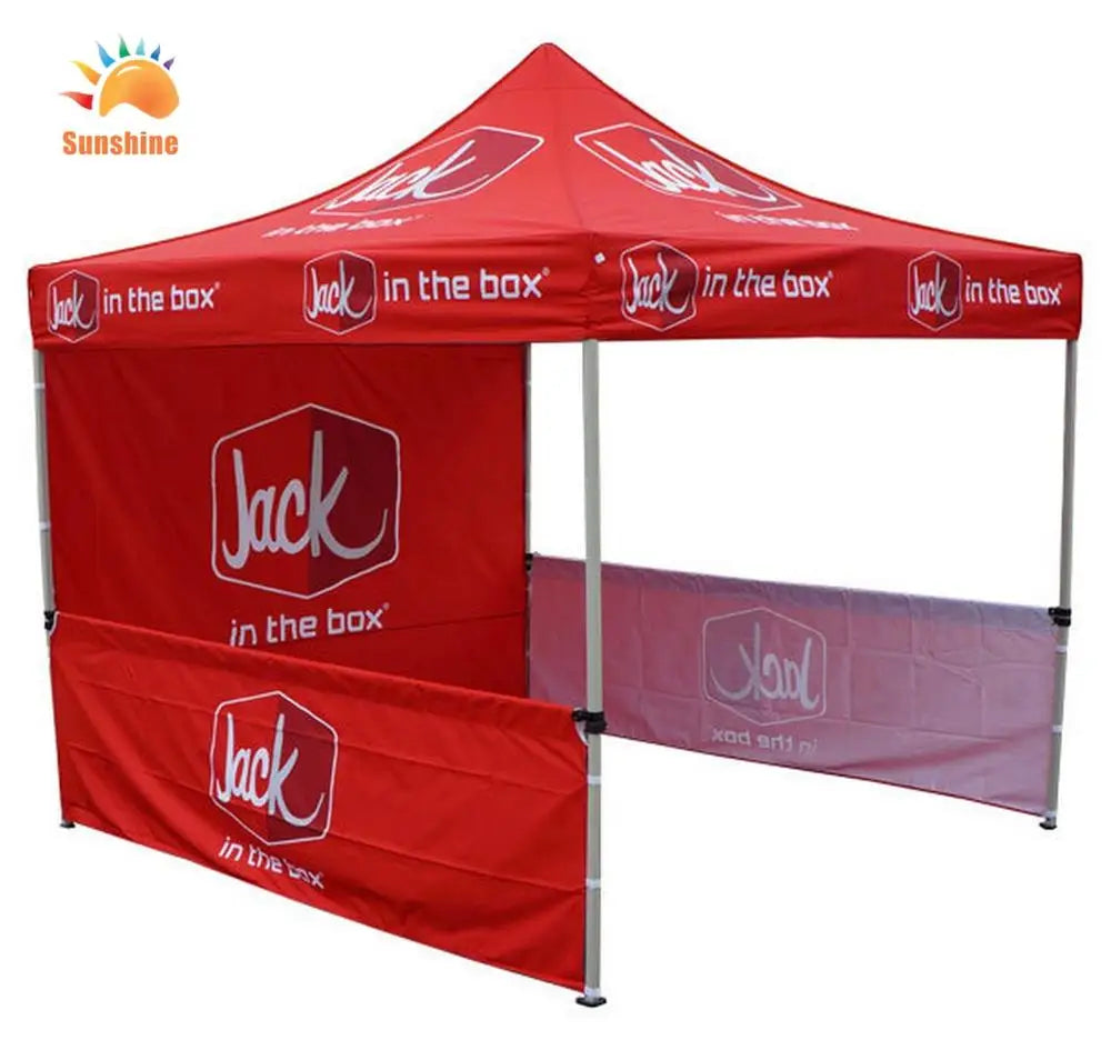 Sunshine's Customized High-quality Waterproof Gazebo Outdoor Event Folding Printed Trade Show Tents with Logos