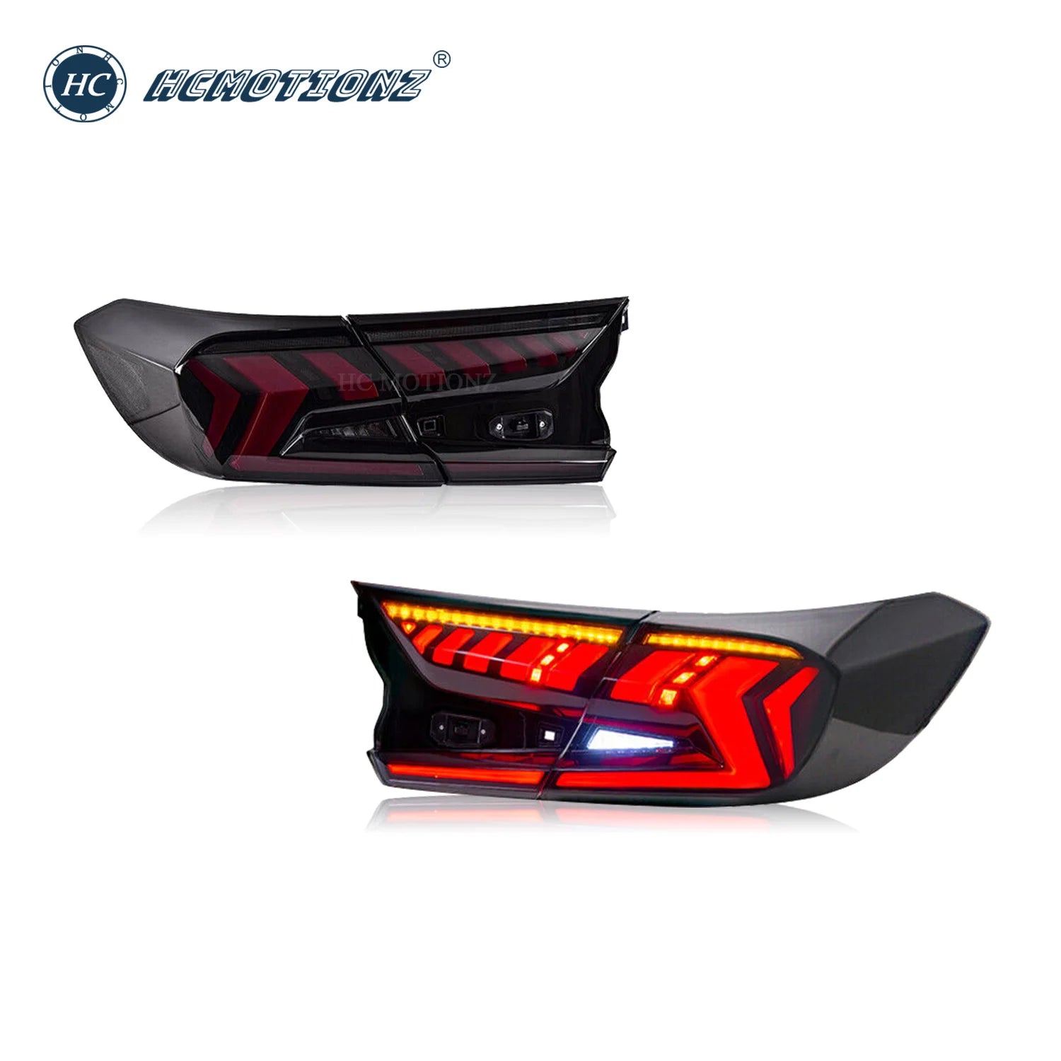 HCMOTIONZ Support for US shipments Rear Lamps Accessories Auto Back Lights 2018-2022 LED Tail Lights for Honda Accord