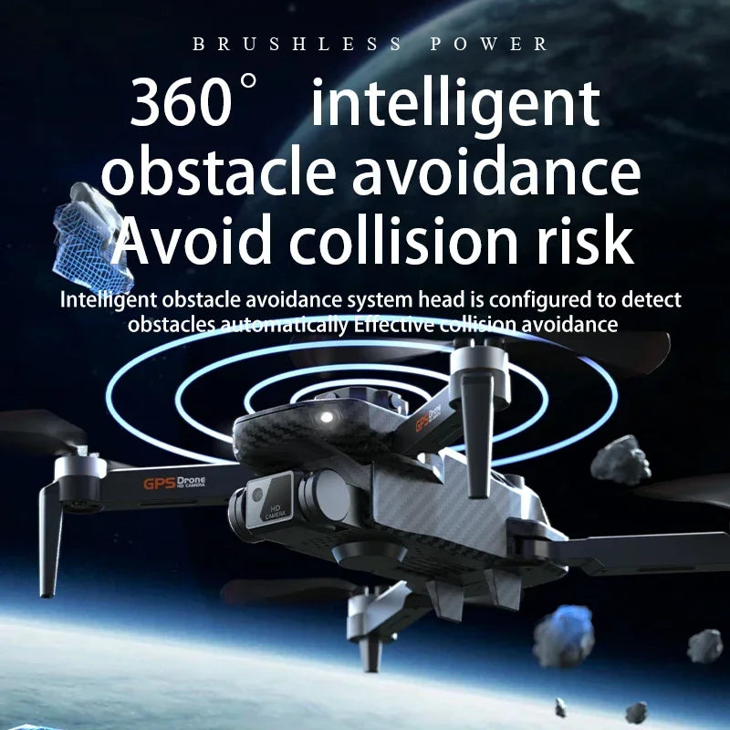 JHD Z102 Drone 5G 8K Aerial Photography Dual Camera 360 Omnidirectional Obstacle Avoidance Original Dron Airplane Kid Toys Gifts