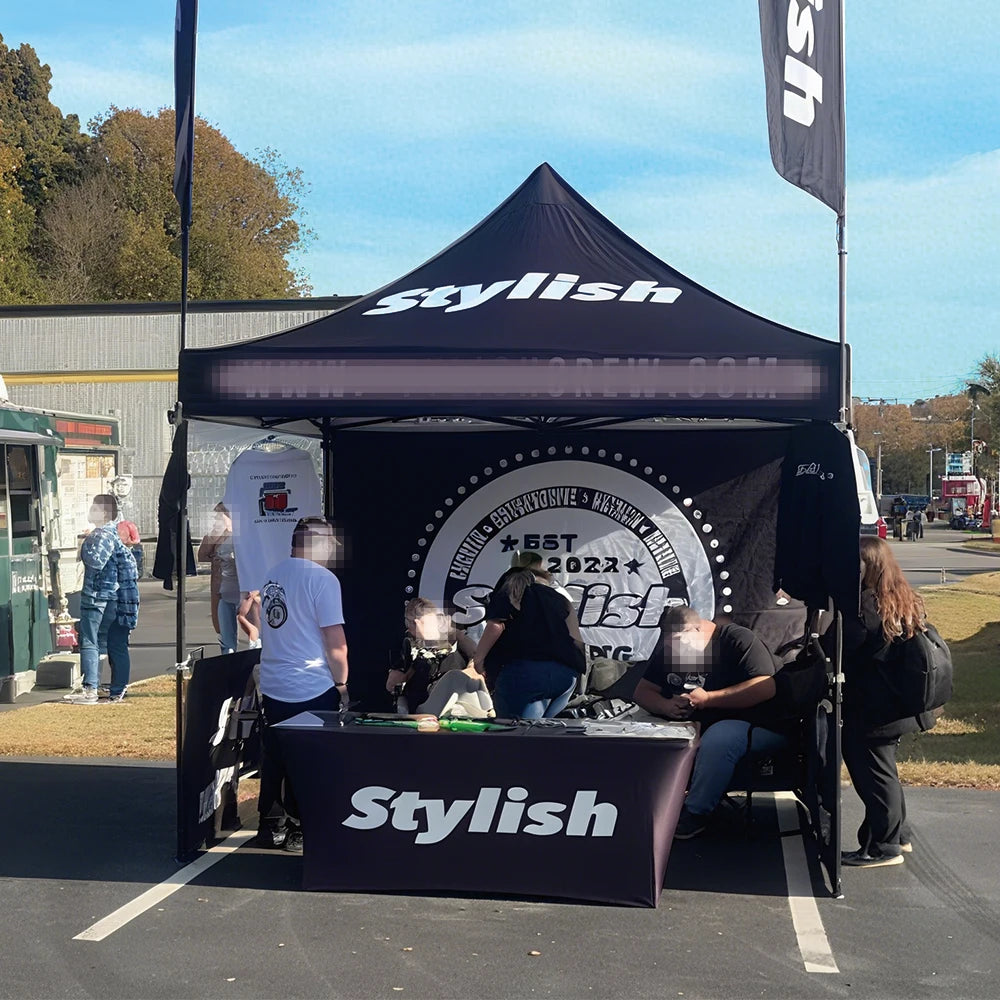 Sunshine Dtent Factory Custom Logo Printing Display Pop up Tent With Frame 3x3m Canopy Outdoor Trade Show Tents Free Design