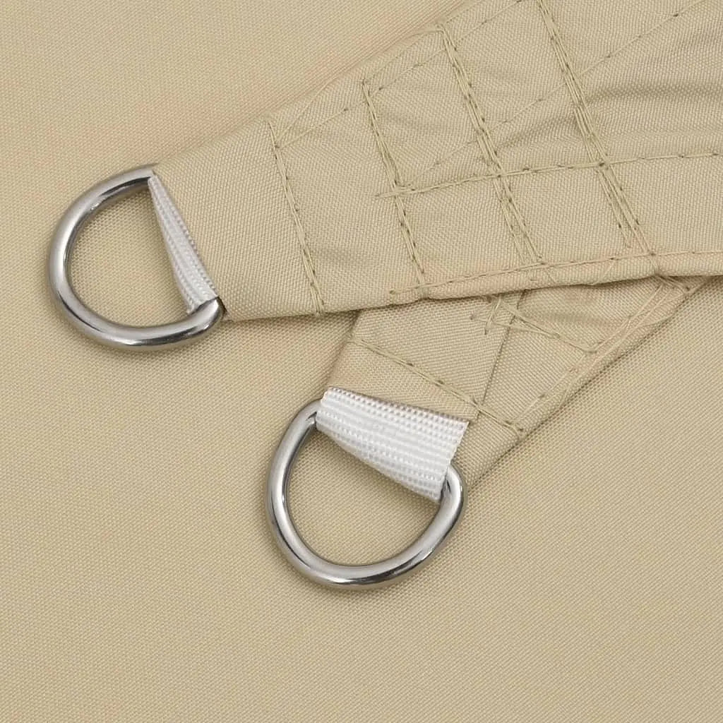 VidaXL W2B Beige PU Coated Oxford Fabric Sunshade 11.8 X 11.8 X 11.8 ft Shade Sails & Nets