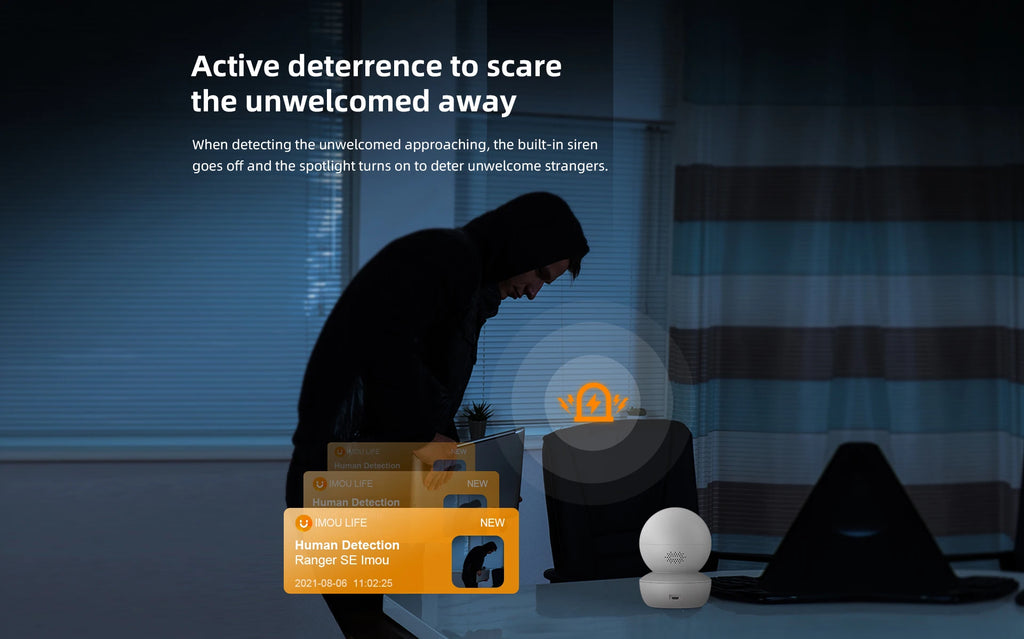 IMOU 2pcs Ranger SE 4MP Indoor Home Wifi 360 Camera Human Detection Night Vision Baby Security Surveillance Wireless IP Camera
