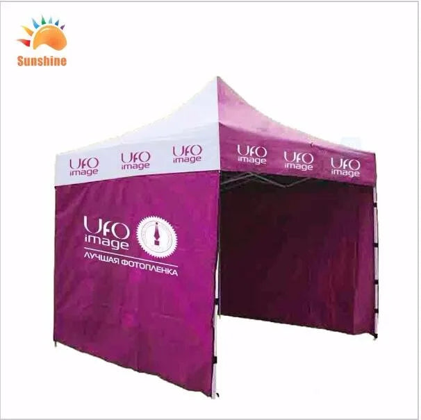 Outdoor Aluminum Alloy Commercial Sunshade Canopies Custom Printing Patterns Are Suitable Events Like Trade Shows Event Tent