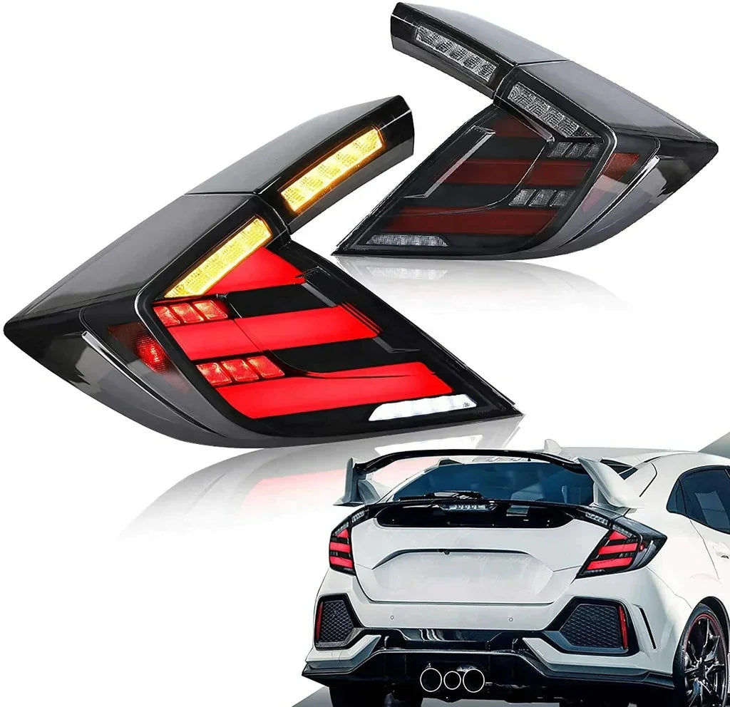 LED Sequential Tail Lights for 2017-2021 Honda Civic Hatchback