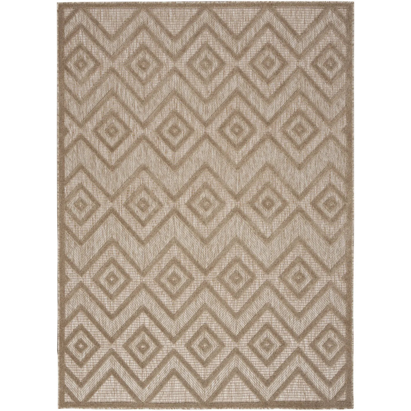 Handmade Beige 4' X 6' Indoor Outdoor Area Rug Rectangular Hallway Pattern for Entryway Living Room Bedroom-for Teens