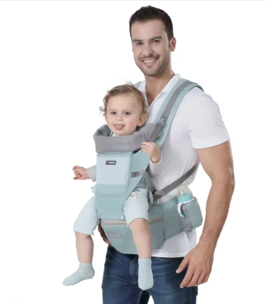 E-commerce Hot Selling Newborn Baby Carriers Comfortable Hip Seat Carrier with Plastic Frame