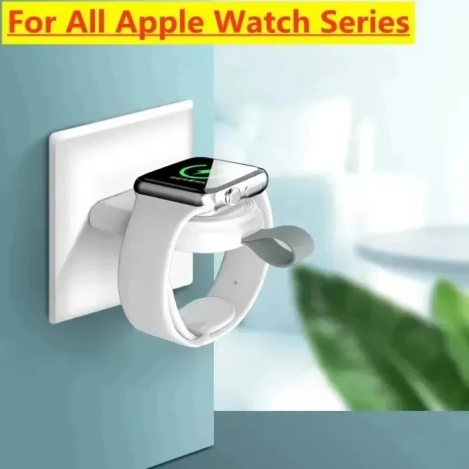 Magnetic Watch Wireless Charger Dock Base For iWatch Series 10 9 8 7 6 5 4 SE/3/2 Utlra Portable Travel Wireless Charging Stand
