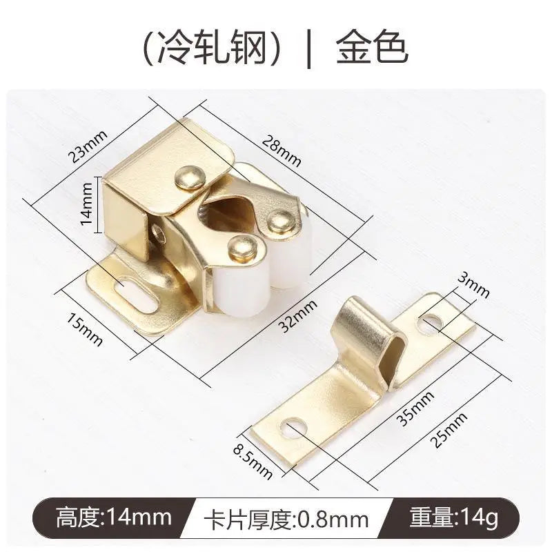 Magnet Cabinet Catches Door Stop Closer Stoppers Damper Buffer for Wardrobe Hardware Furniture Fittings Accessories Drawers