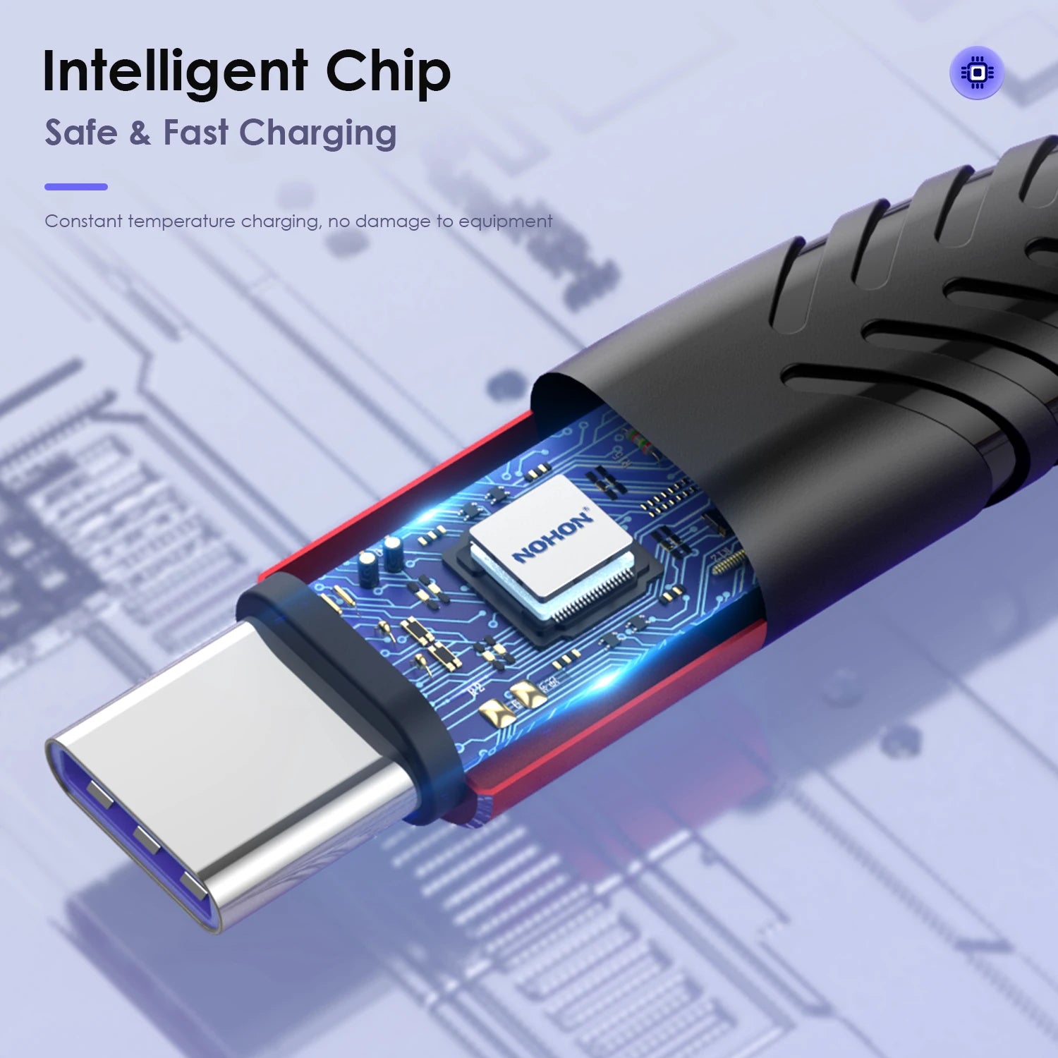 7A 100W Type C Cable Super Fast Charging Data Cord for iPhone Xiaomi Huawei Samsung Oneplus USB C Cable Phone Nylon braided Wire