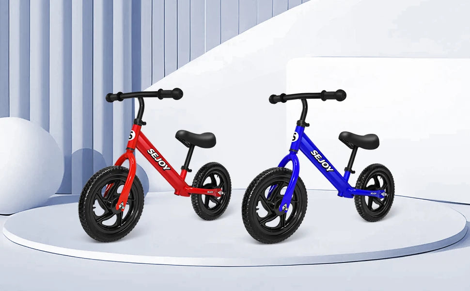 SEJOY Balance Bike for Kids Toddler Training Bicycle  for Ages 3-6 Years Old Outside Bike Toy Scooter Saddle Height Adjustable