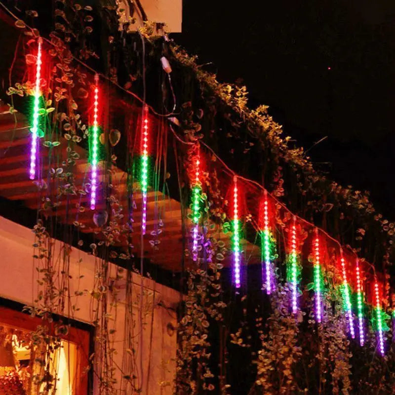 Solar Led Light Outdoor Meteor Shower Rain Lights Waterproof Garden Decor Outdoor Street Garland New Year Christmas Decoration