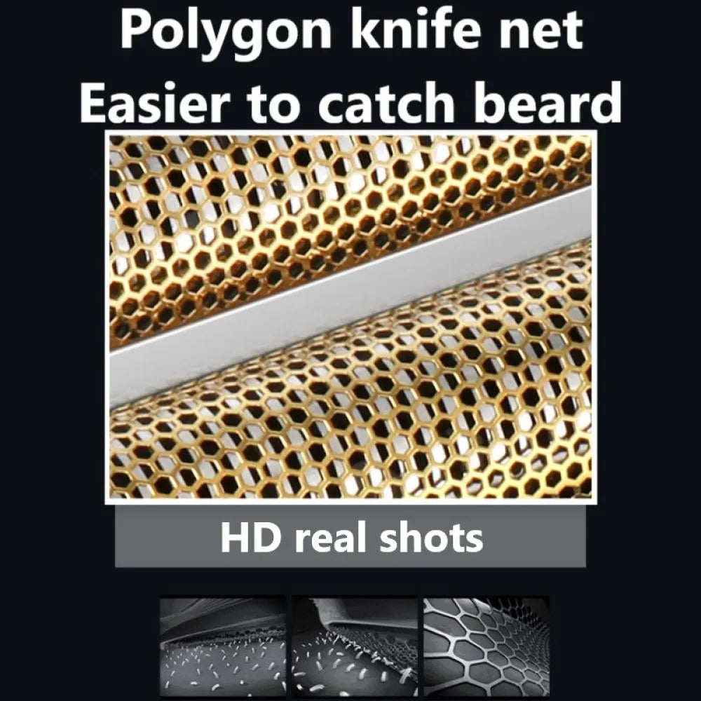 Kemei Original Electric Shavers Blades Golden Foil Knife Net and