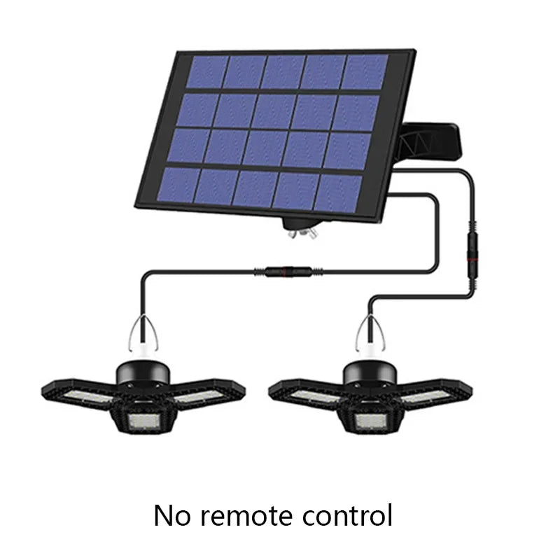 Solar Lights Household Outdoor Solar Lamp and Outdoor Garden Pendant Light Camping Solar Lights One Drag Two Waterproof Lighting