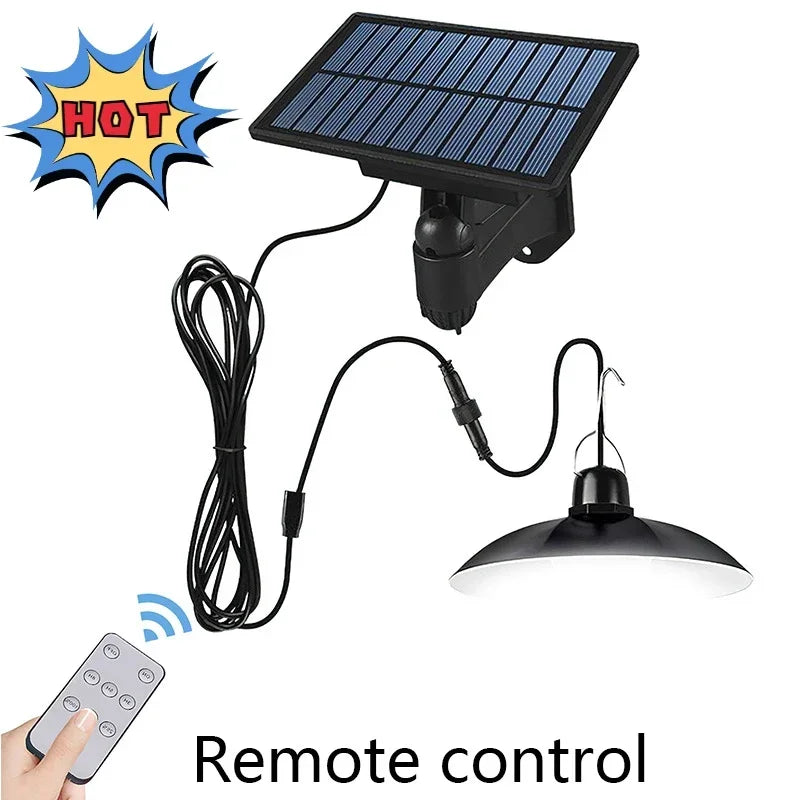 Solar Lights Household Outdoor Solar Lamp and Outdoor Garden Pendant Light Camping Solar Lights One Drag Two Waterproof Lighting
