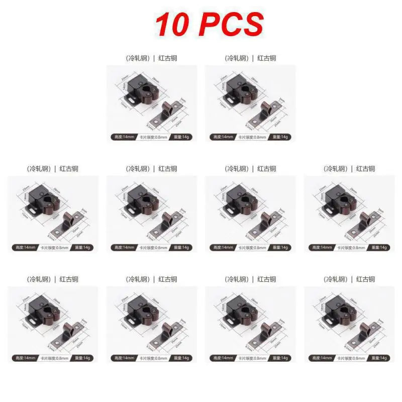 Magnet Cabinet Catches Door Stop Closer Stoppers Damper Buffer for Wardrobe Hardware Furniture Fittings Accessories Drawers