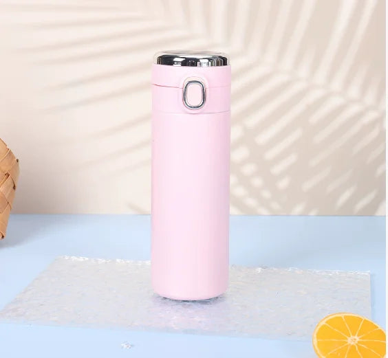 Stainless Steel Smart Thermos with LED Temperature Digital Display Keep Cold Heat Water Bottle Leak-proof Vacuum Flask