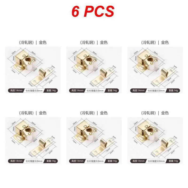 Magnet Cabinet Catches Door Stop Closer Stoppers Damper Buffer for Wardrobe Hardware Furniture Fittings Accessories Drawers