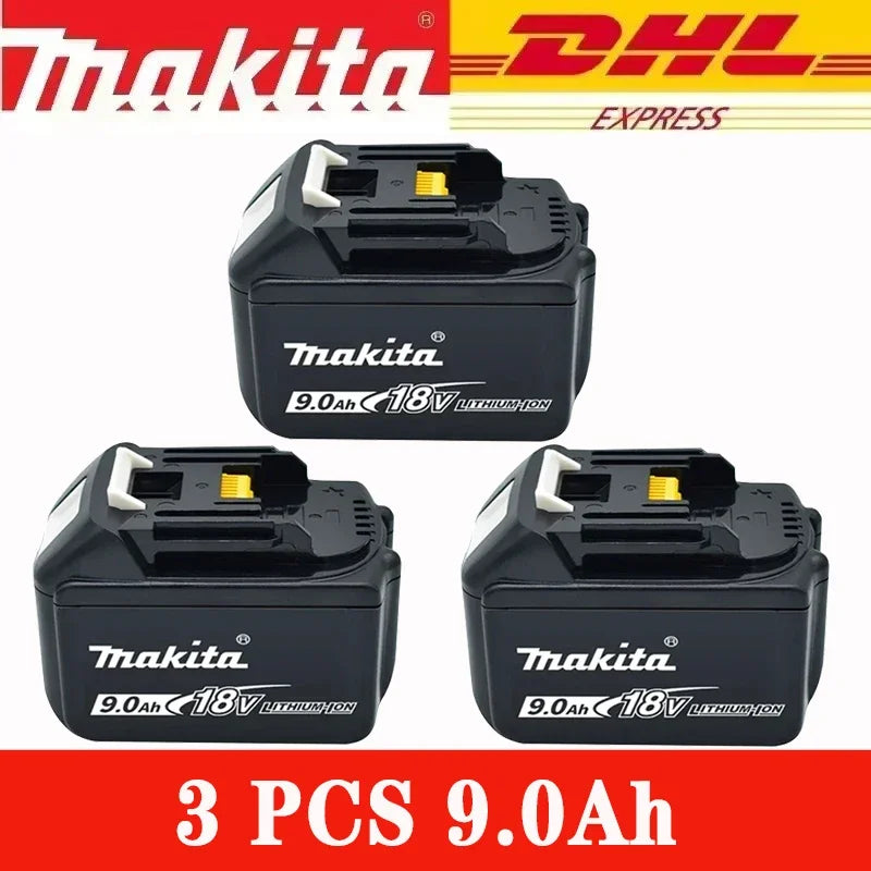 Original Makita 18V 5.0Ah 6.0Ah Rechargeable Battery, for Makita Tool BL1830B BL1840 BL1840B BL1850 BL1850B 18650 18V Battery