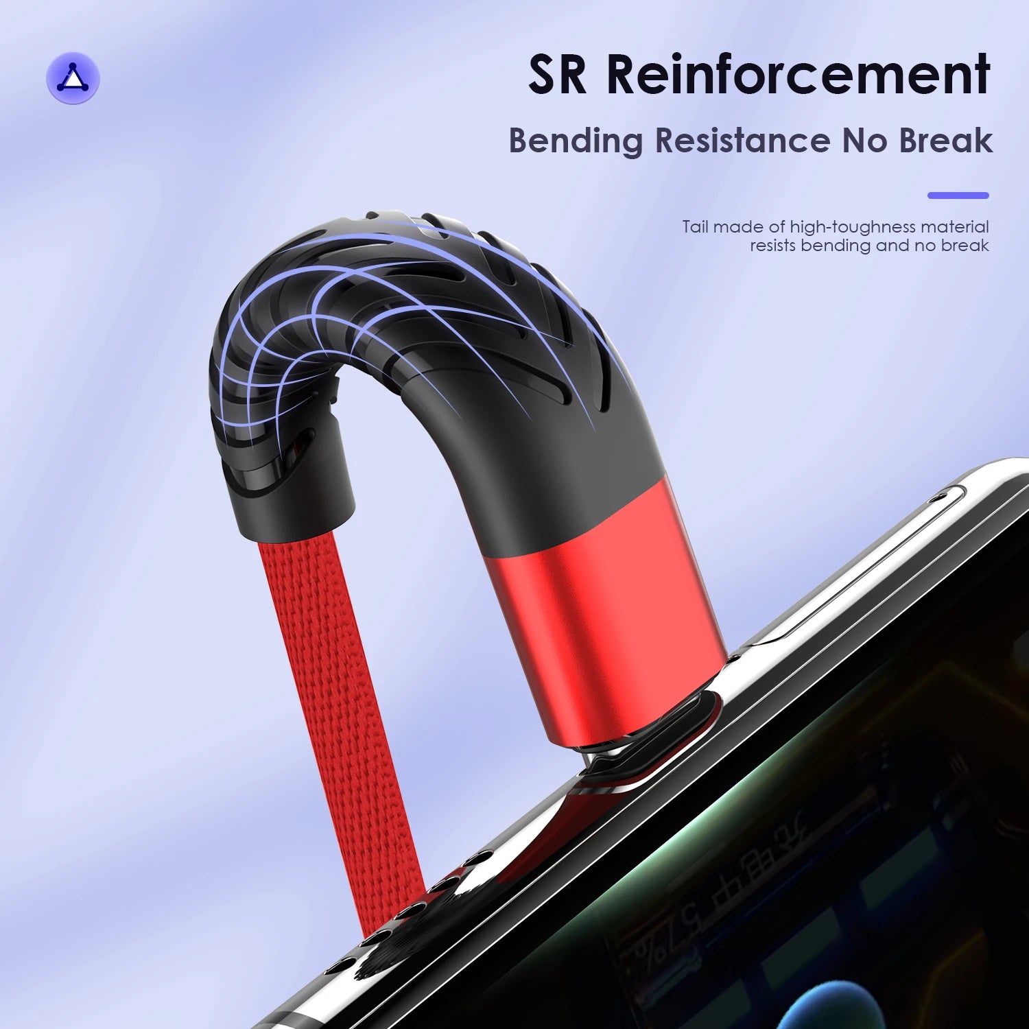 7A 100W Type C Cable Super Fast Charging Data Cord for iPhone Xiaomi Huawei Samsung Oneplus USB C Cable Phone Nylon braided Wire