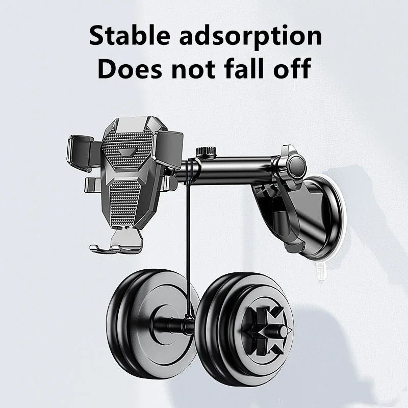 Car Sucker Phone Holder Mount Stand Portable Phone Stand Extension Arm Cell Phone Support For iPhone 13 12 Xiaomi Huawei Samsung