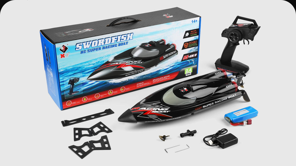 WLtoys WL916 WL911-A RC Boat 2.4Ghz 55KM/H 21KM/H High Speed Racing Ship Remote Control Speedboat Toys For Adults Kids