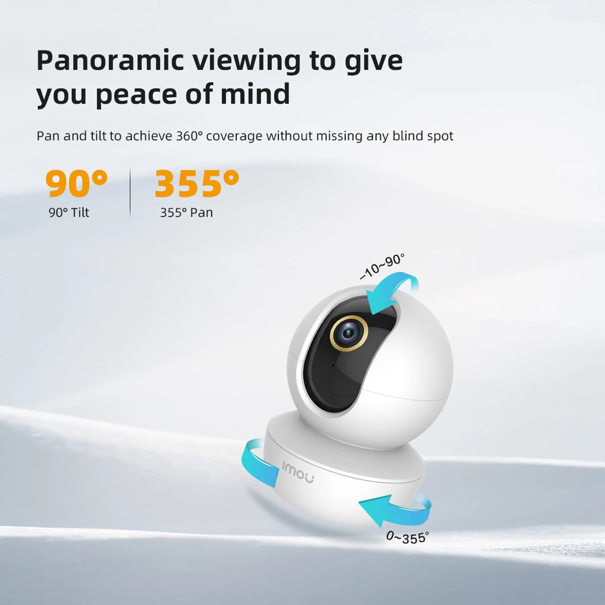 IMOU 2pcs Ranger SE 4MP Indoor Home Wifi 360 Camera Human Detection Night Vision Baby Security Surveillance Wireless IP Camera