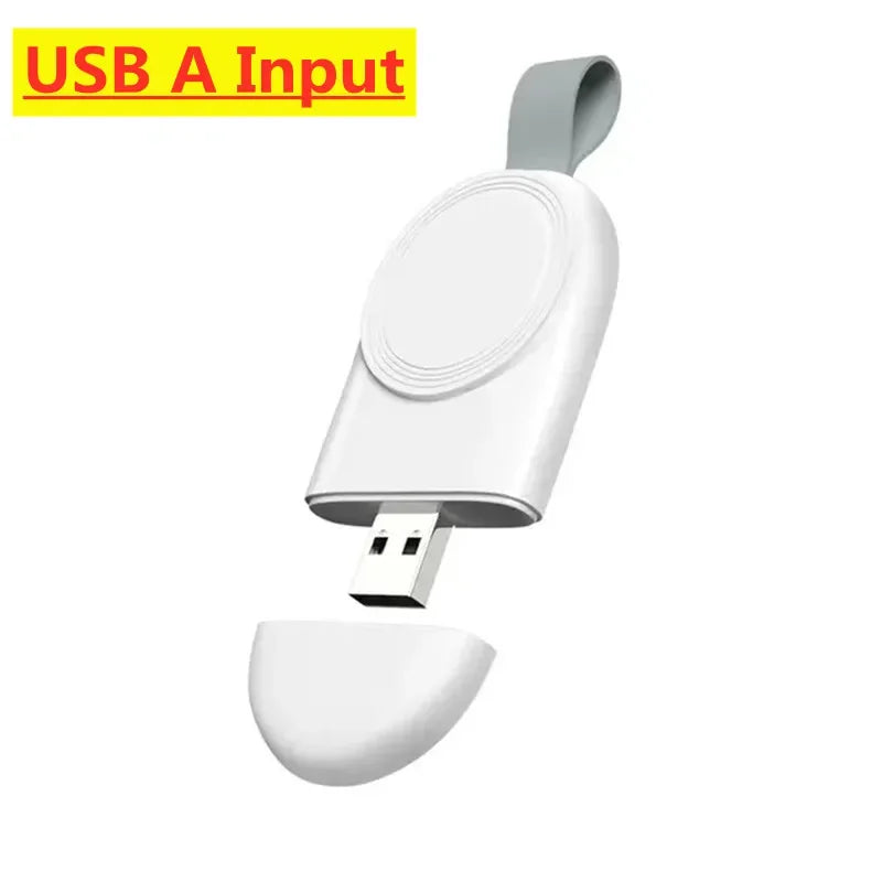 Magnetic Watch Wireless Charger Dock Base For iWatch Series 10 9 8 7 6 5 4 SE/3/2 Utlra Portable Travel Wireless Charging Stand