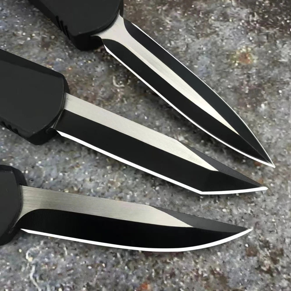 A07 Folding Knife Zinc Alloy Handle 440C Blade Wilderness Adventure Hunting Combat Military Sharp Multi-functional Outdoor Tools