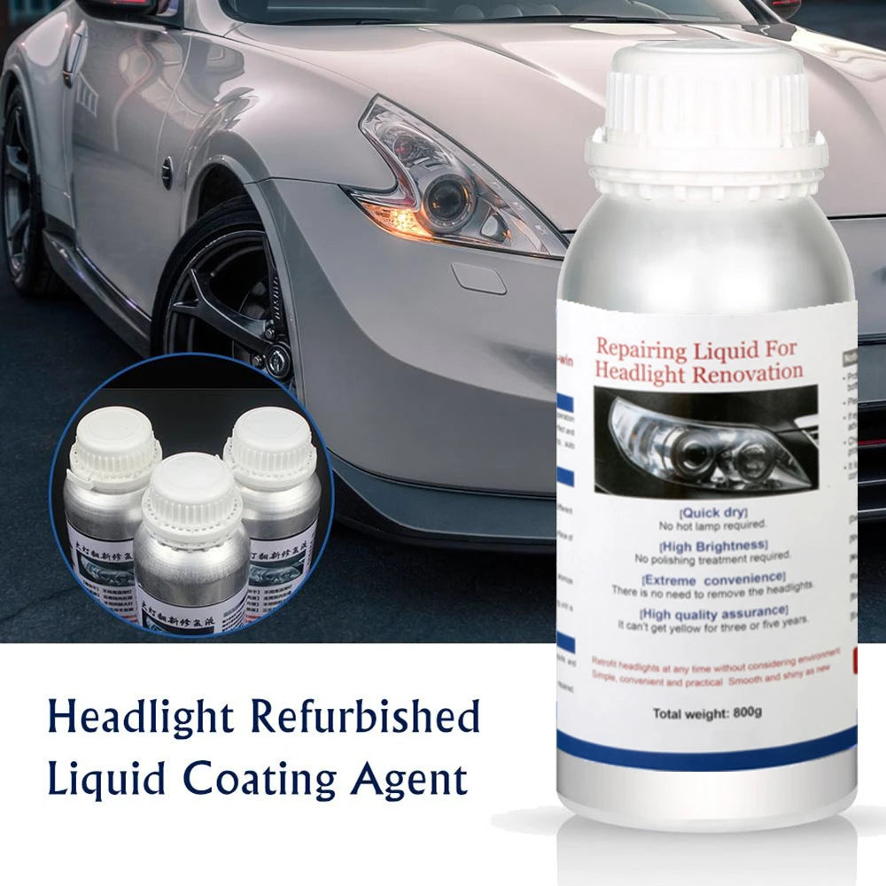 Cleaning Headlights Kit Restoration Headlights Anti-scratch Headlight Polishing Car Headlights Washer Nozzles For Polishing Auto