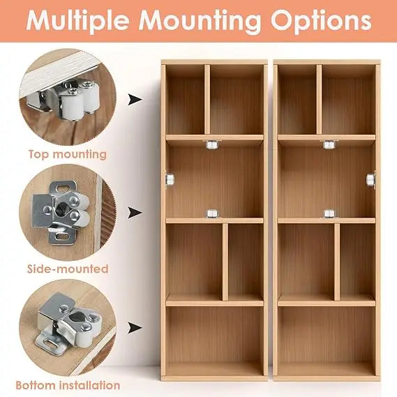 Magnet Cabinet Catches Door Stop Closer Stoppers Damper Buffer for Wardrobe Hardware Furniture Fittings Accessories Drawers