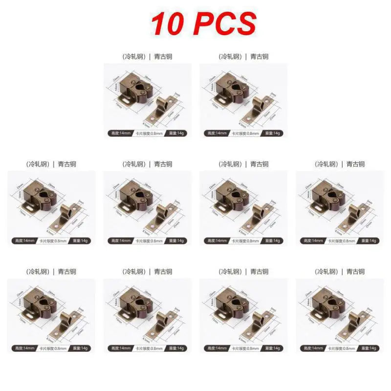 Magnet Cabinet Catches Door Stop Closer Stoppers Damper Buffer for Wardrobe Hardware Furniture Fittings Accessories Drawers
