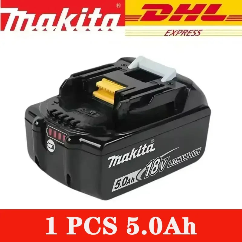 Original Makita 18V 5.0Ah 6.0Ah Rechargeable Battery, for Makita Tool BL1830B BL1840 BL1840B BL1850 BL1850B 18650 18V Battery