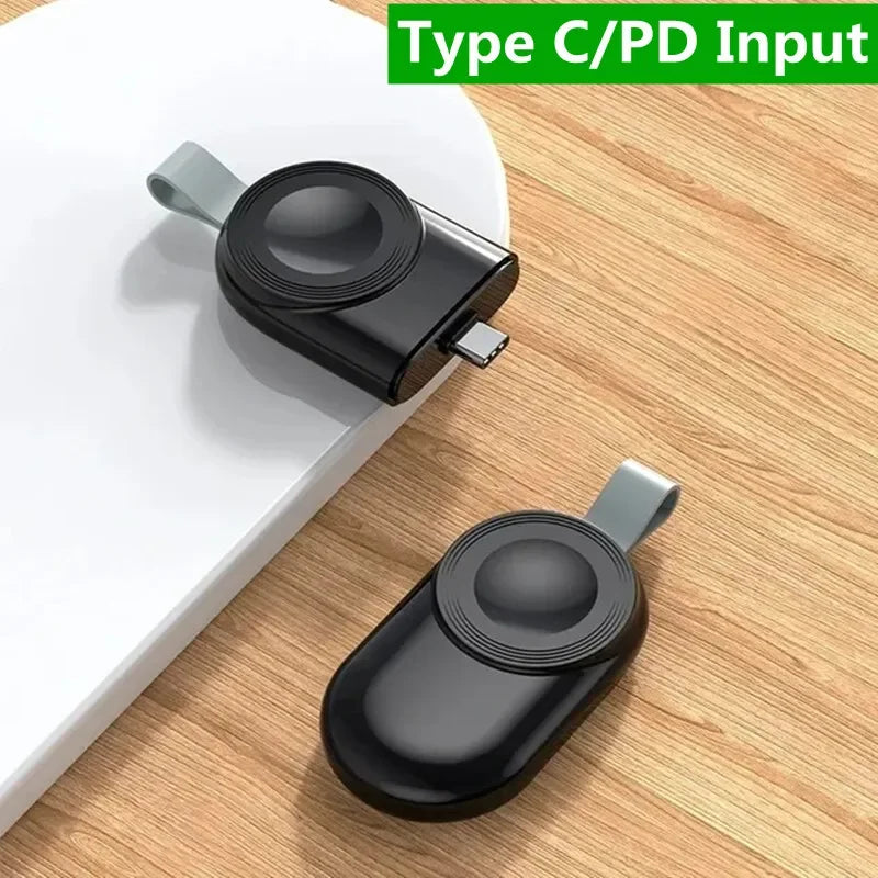 Magnetic Watch Wireless Charger Dock Base For iWatch Series 10 9 8 7 6 5 4 SE/3/2 Utlra Portable Travel Wireless Charging Stand