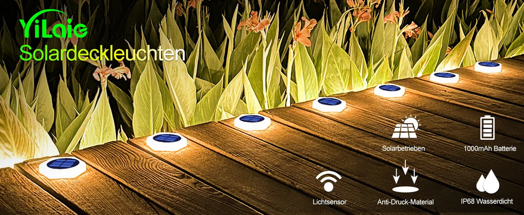 Solar Lights Outdoor Solar Garden Step Lighting Waterproof For Stairs Patio Pathway Yard Fence Wall Lamp Christmas Decoration
