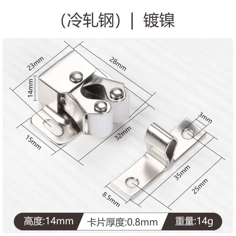 Magnet Cabinet Catches Door Stop Closer Stoppers Damper Buffer for Wardrobe Hardware Furniture Fittings Accessories Drawers