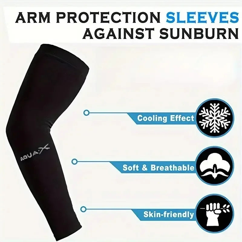 Summer UV protection Breathable Sun Protection Sleeves Breathable UV Protective Gear for Sports Driving Outdoor Adventures