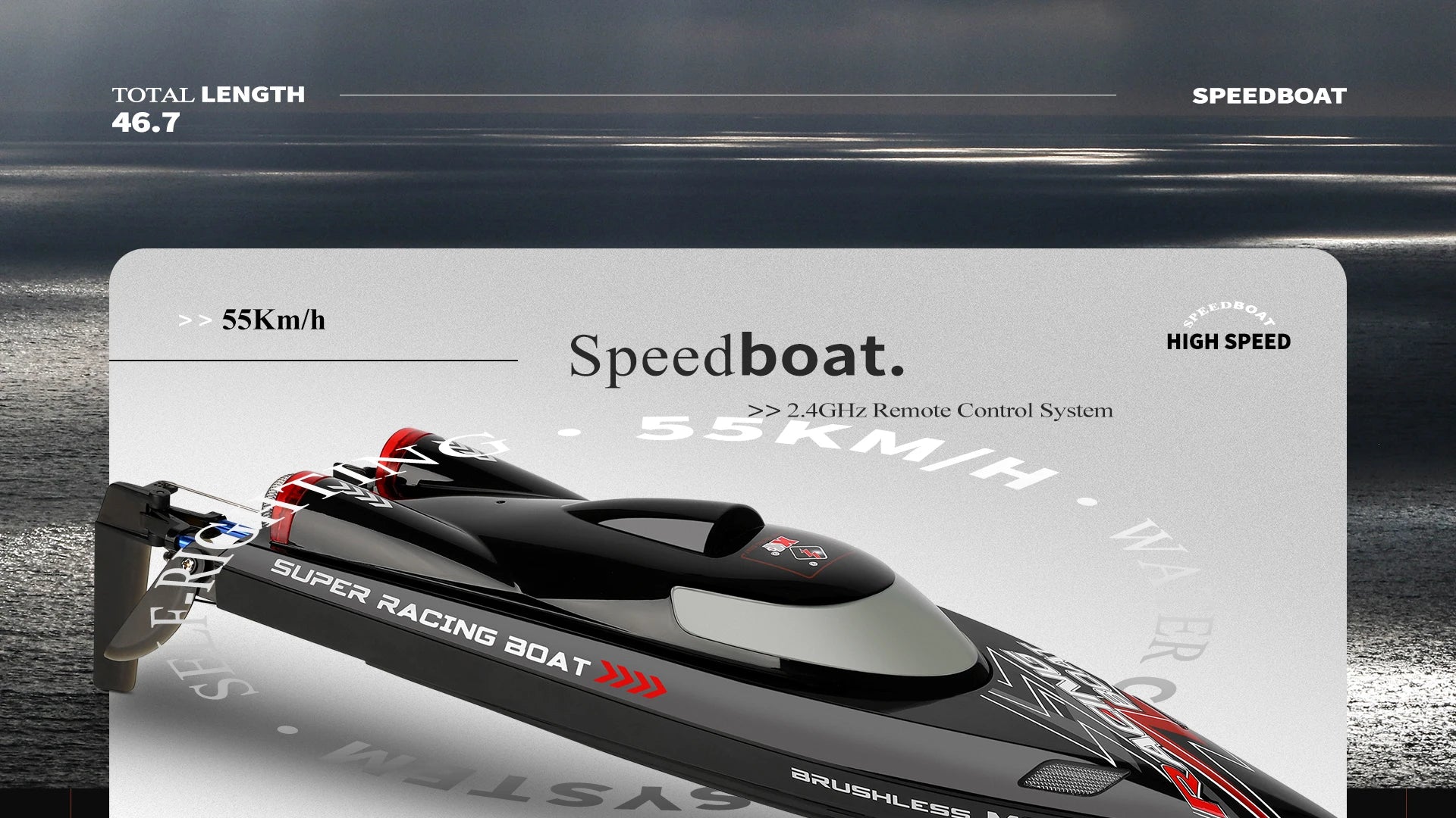 WLtoys WL916 WL911-A RC Boat 2.4Ghz 55KM/H 21KM/H High Speed Racing Ship Remote Control Speedboat Toys For Adults Kids